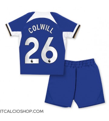Chelsea Levi Colwill #26 Prima Maglia Bambino 2023-24 Manica Corta (+ Pantaloni corti)